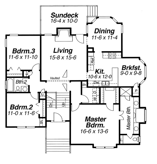 Floor Plan image of SHERIDAN House Plan